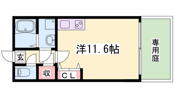 レバンス高取の物件間取画像